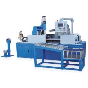 Automatic PLC Coiling and Wrapping Machine