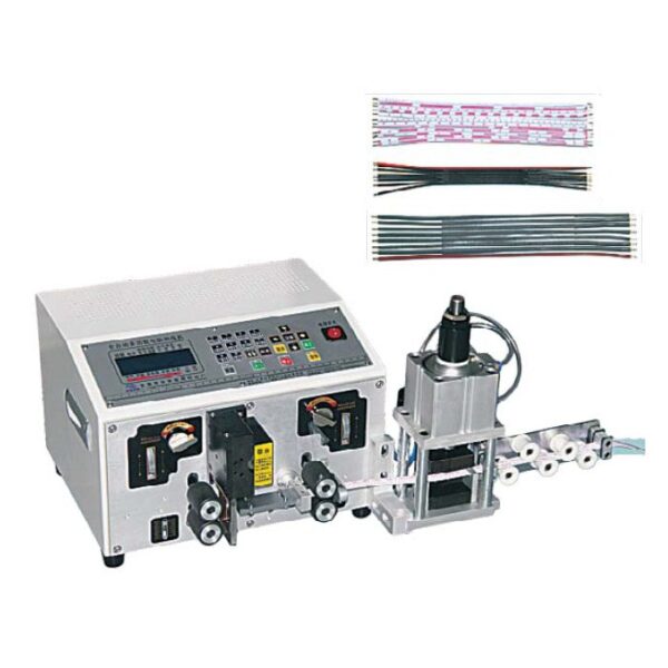 Cable Cutting and Stripping Machine (PRV-CS-330A) Automatic Ribbon Cable Cutting and Stripping Machine- Parovi Machines