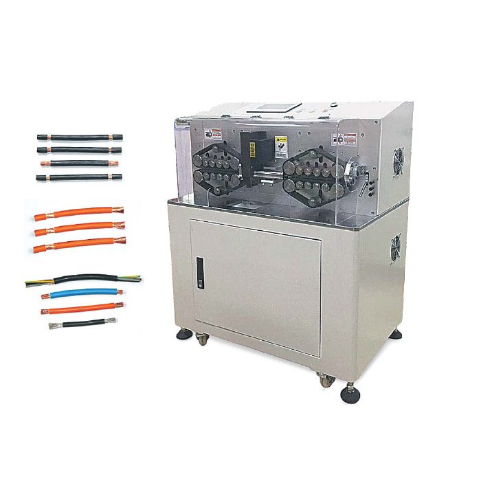 Large Cable Wire Cutting and Stripping Machine