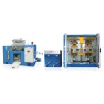 Vertical Back Twist Buncher Double Bobbin With Takeup