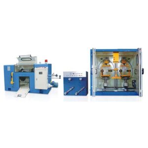 Vertical Back Twist Buncher Double Bobbin With Takeup