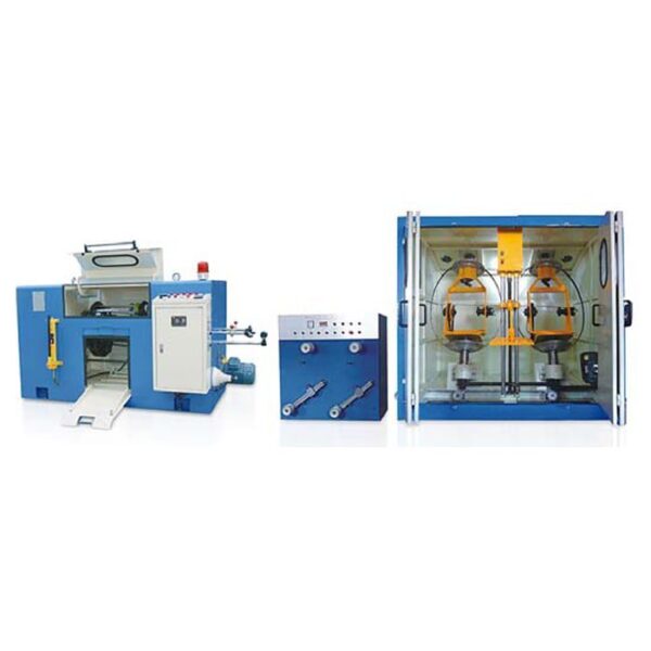 Vertical Back Twist Buncher Double Bobbin With Takeup