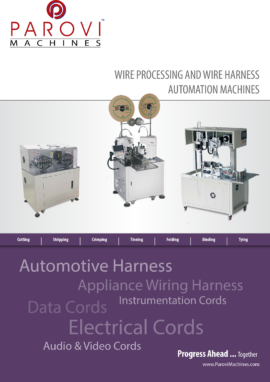 WIRE PROCESSING AND WIRE HARNESS AUTOMATION MACHINES