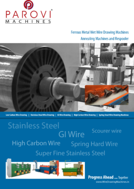 Wire Drawing Machines for Steel Industry